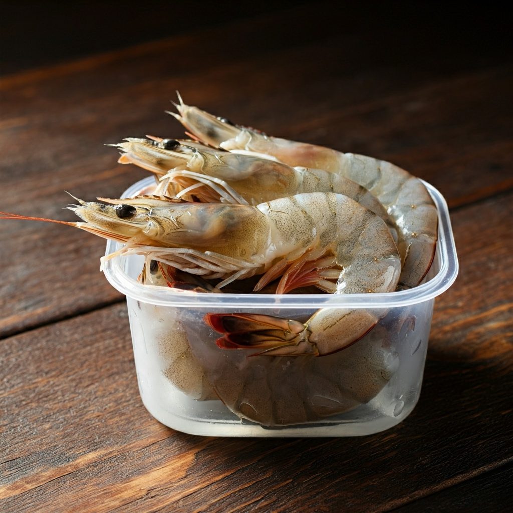 วิธีเก็บกุ้งให้อยู่ได้นาน