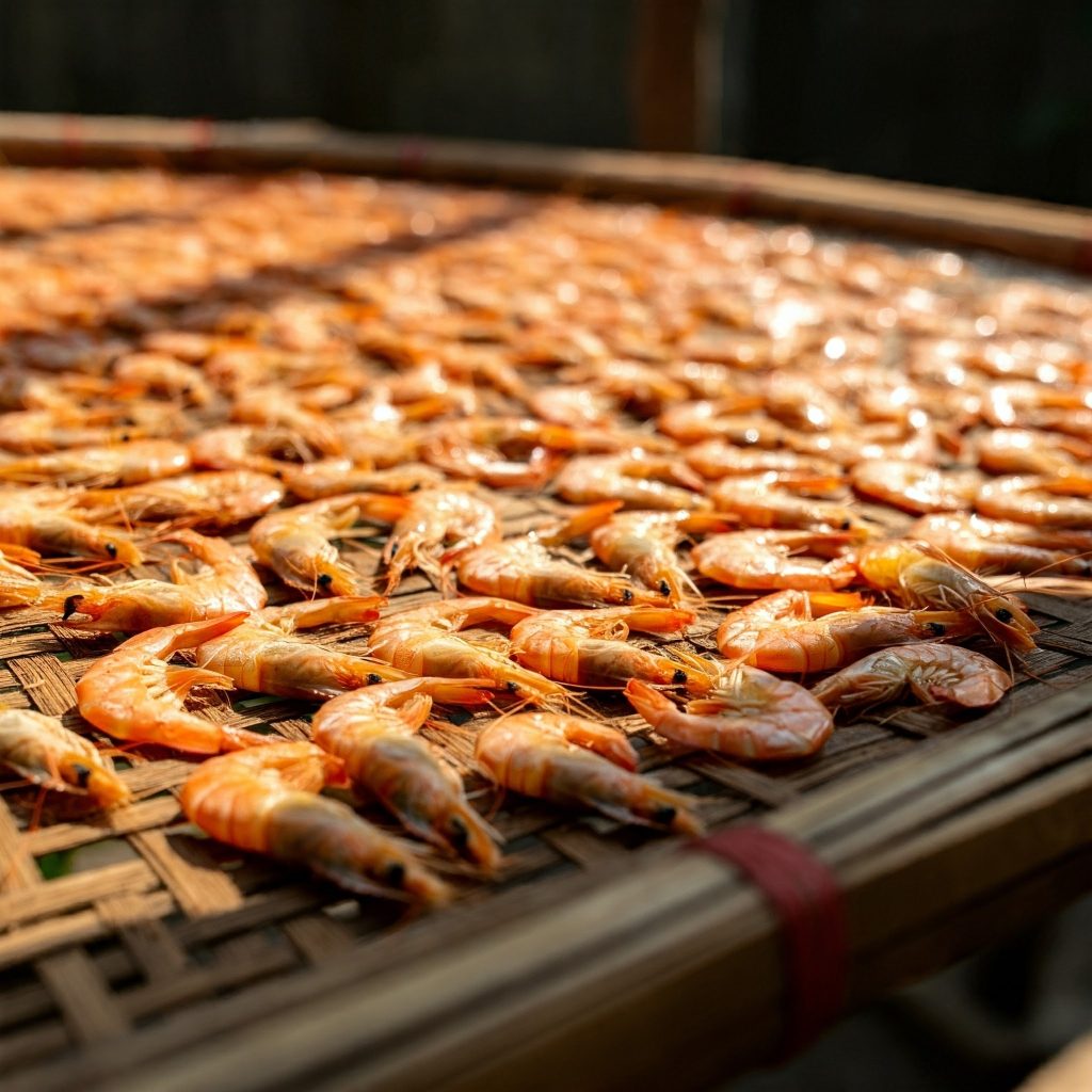 วิธีทำกุ้งแห้งง่ายๆ ตากแดด