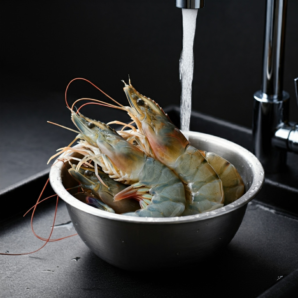 วิธีเก็บกุ้งสด