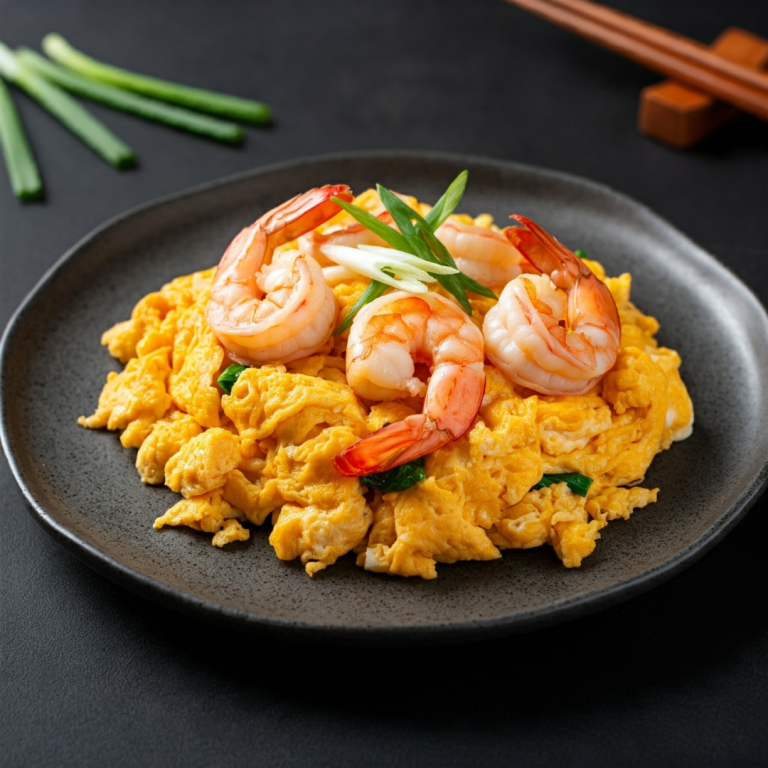 ไข่ขยี้กุ้ง