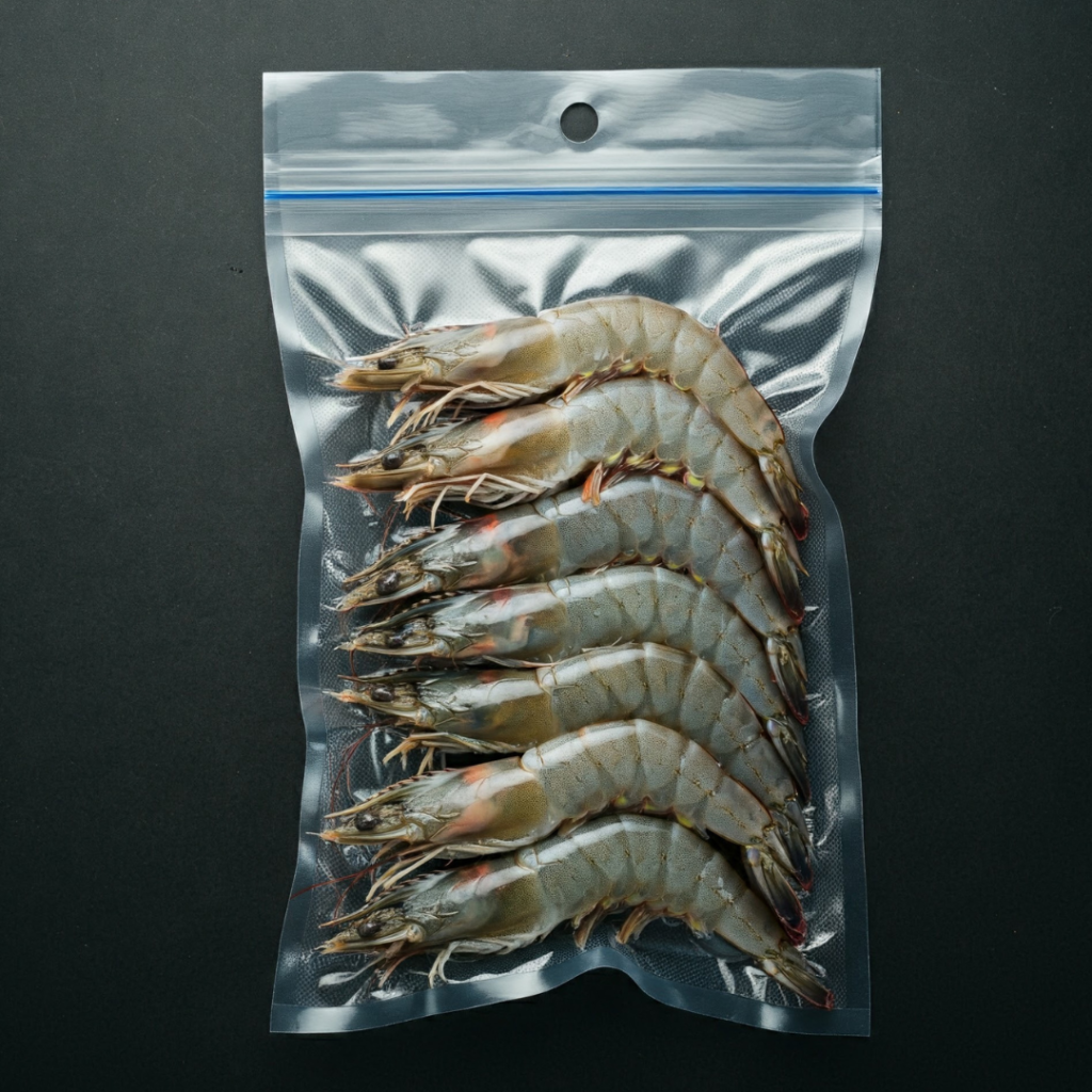 วิธีเก็บกุ้งขาว