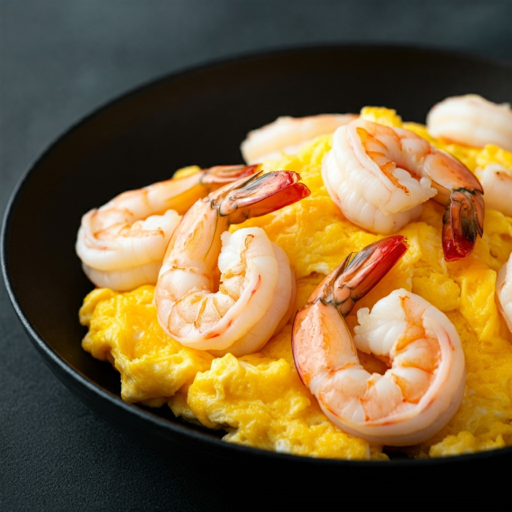 ไข่ขยี้กุ้ง